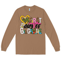 Toasted Coconut my first day of 6th grade Long Sleeve Tee - NancyCooperArtShop