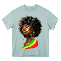 Arona juneteenth black women Heavy Core Tee - HRA Design Shop