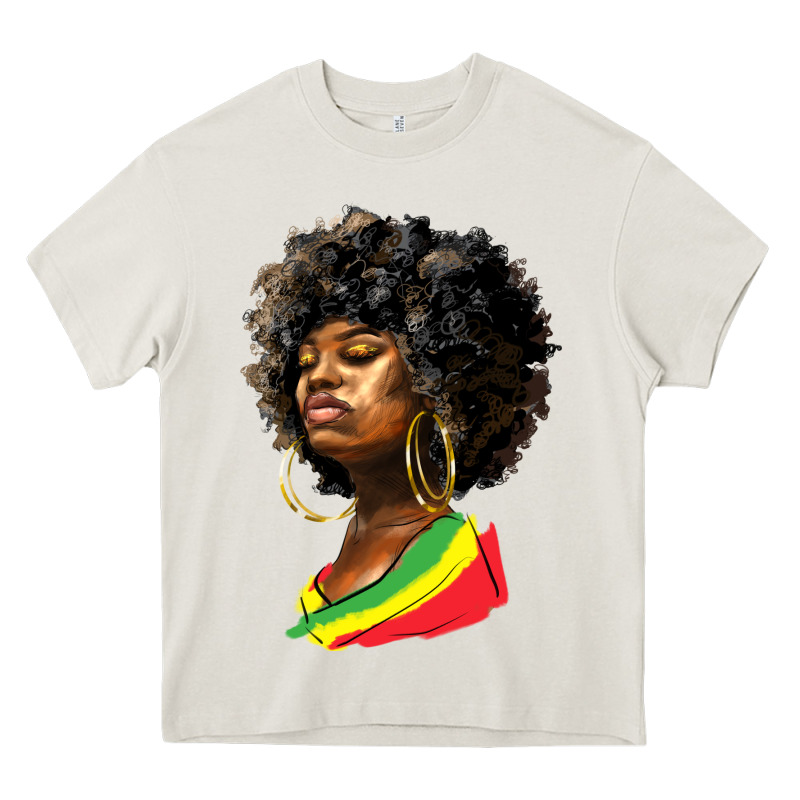 Juneteenth Black Women Heavy Core Tee by HRA Design Shop | Teevron