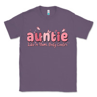 Lavender auntie like a mom only cooler Classic Tee - MaliasSmallBusiness