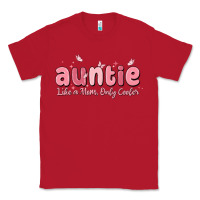 Red auntie like a mom only cooler Classic Tee - MaliasSmallBusiness