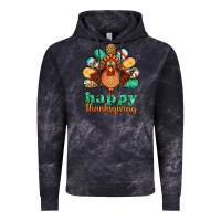 Cloud Black happy thanksgiving turkey Vintage Hoodie - Jasminsmagicworld