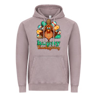 Vintage Zinc happy thanksgiving turkey Vintage Hoodie - Jasminsmagicworld