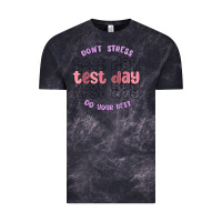 Cloud Black dont stress test day do your best Vintage Tee - MaliasSmallBusiness