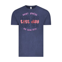 Vintage Denim dont stress test day do your best Vintage Tee - MaliasSmallBusiness