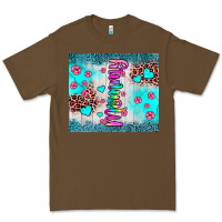 Cacao mommy leopard turquoise Premium Tee - JahusDesignShop