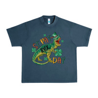 Midnight Navy st patrex day Urban Heavy Tee - MaliasSmallBusiness