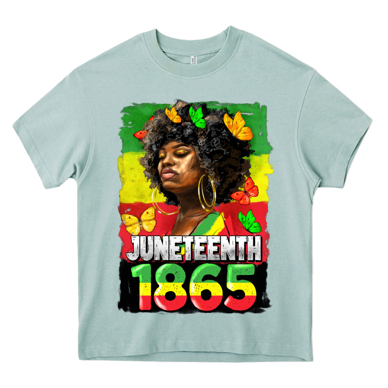 Juneteenth 1865 Black Freedom Heavy Core Tee by HRA Design Shop | Teevron