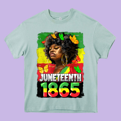 Juneteenth 1865 Black Freedom Heavy Core Tee Designed By Hra Design Shop