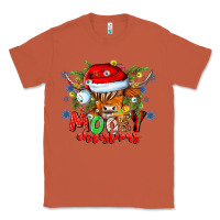 Copper Mooey Christmas Classic Tee - CowhideDigitalArt