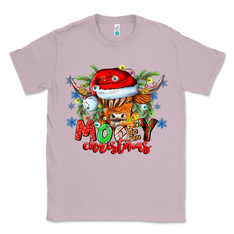 Mooey Christmas Classic Tee by CowhideDigitalArt | Teevron