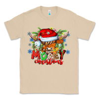 Mushroom Mooey Christmas Classic Tee - CowhideDigitalArt