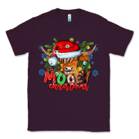 Plum Mooey Christmas Classic Tee - CowhideDigitalArt
