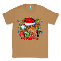 Toasted Coconut Mooey Christmas Classic Tee - CowhideDigitalArt
