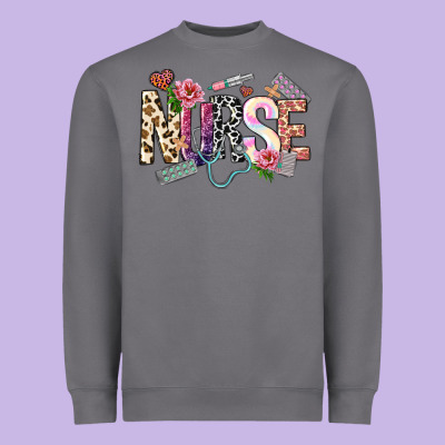 Nurse Heavyweight Sweatshirt Designed By Nancycooperartshop