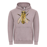 Vintage Zinc Bee Vintage Hoodie - LillyAllenDesigns