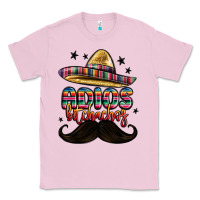 Bubblegum Pink adios bitchachos Classic Tee - MaliasSmallBusiness