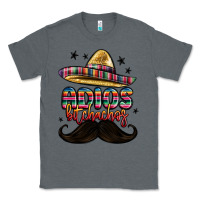 Charcoal Heather adios bitchachos Classic Tee - MaliasSmallBusiness