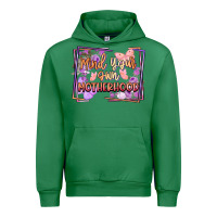 Emerald mind your motherhood Urban Hoodie - FaDigitalArtStudio
