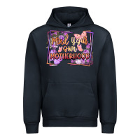 Navy mind your motherhood Urban Hoodie - FaDigitalArtStudio