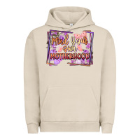 Pigment French Oak mind your motherhood Urban Hoodie - FaDigitalArtStudio