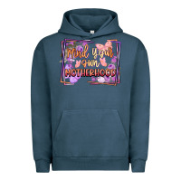 Pigment Midnight Navy mind your motherhood Urban Hoodie - FaDigitalArtStudio