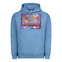 Pigment Pebble Blue mind your motherhood Urban Hoodie - FaDigitalArtStudio