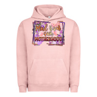 Pigment Salmon mind your motherhood Urban Hoodie - FaDigitalArtStudio
