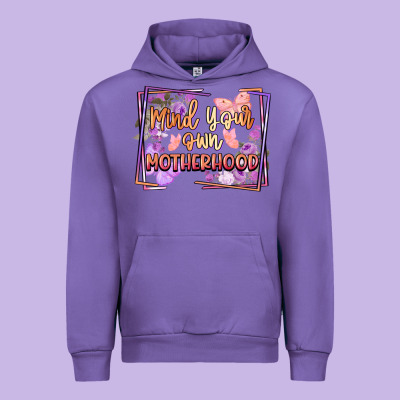 Mind Your Motherhood Urban Hoodie Designed By Fadigitalartstudio