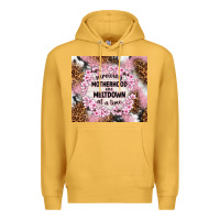 Mustard surviving motherhood one meltdown at the time Premium Hoodie - TumblerDesignByShophia