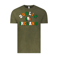Vintage Olive dublİn ireland Vintage Tee - MaliasSmallBusiness