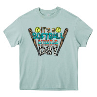 Arona softball Heavy Core Tee - CowhideDigitalArt