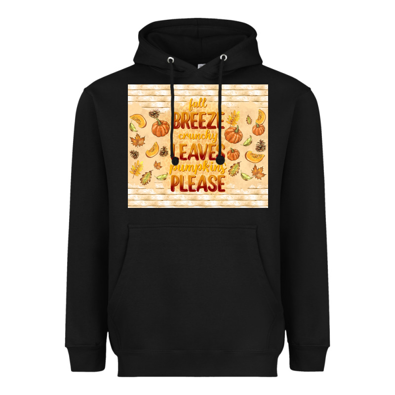 Fall Breeze Crunchy Leaves Heavyweight Hoodie by TumblerDesignByShophia | Teevron
