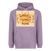 Lavender fall breeze crunchy leaves Heavyweight Hoodie - TumblerDesignByShophia