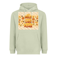 Matcha fall breeze crunchy leaves Heavyweight Hoodie - TumblerDesignByShophia