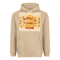 Mushroom fall breeze crunchy leaves Heavyweight Hoodie - TumblerDesignByShophia