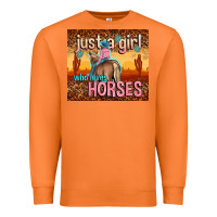 Carrot just a girl who loves horses Premium Sweatshirt - TumblerDesignByShophia
