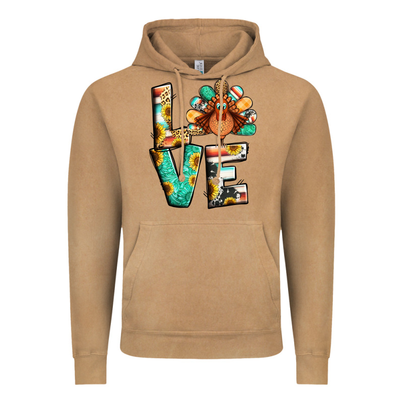 Love Thanksgiving Vintage Hoodie by Jasminsmagicworld | Teevron