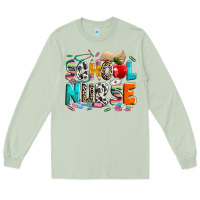 Matcha school nurse Long Sleeve Tee - NancyCooperArtShop