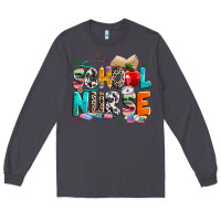Smoke school nurse Long Sleeve Tee - NancyCooperArtShop