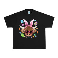 Black easter cow Urban Heavy Tee - MaliasSmallBusiness