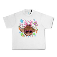 Lunar Rock easter cow Urban Heavy Tee - MaliasSmallBusiness