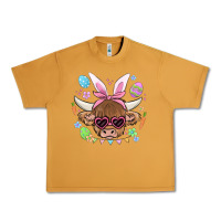 Peanut Butter easter cow Urban Heavy Tee - MaliasSmallBusiness