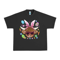 Pigment Black easter cow Urban Heavy Tee - MaliasSmallBusiness