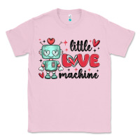 Bubblegum Pink little love machine Classic Tee - MaliasSmallBusiness