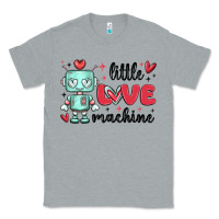 Heather Grey little love machine Classic Tee - MaliasSmallBusiness