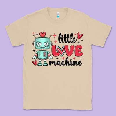Little Love Machine Classic Tee Designed By Maliassmallbusiness