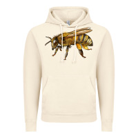 Vintage Artic Bee Side Vintage Hoodie - LillyAllenDesigns