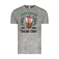 Cloud Rock iced coffee social club Vintage Tee - MaliasSmallBusiness