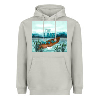 Moon Dust the lake is my happy place Heavyweight Hoodie - TumblerDesignByShophia